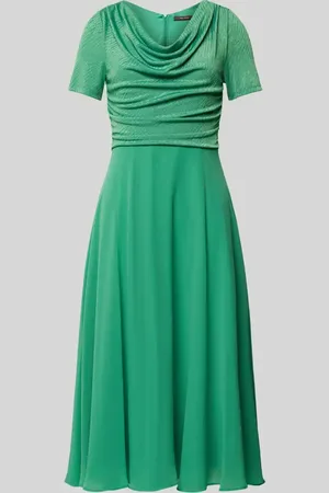 Vera Mont Cocktailkleid mit Wasserfall-Ausschnitt in , Größe 46
