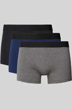 Hom Boxershorts mit elastischem Label-Bund im 3er-Pack in , Größe M
