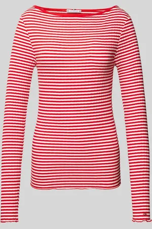 Tommy Hilfiger Longsleeve mit Wellensaum in , Größe L