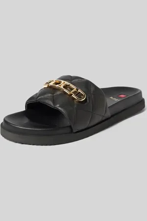 Högl Sandalette aus Leder mit Applikation in , Größe 37