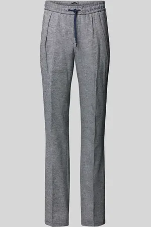 Profuomo Regular Fit Hose mit elastischem Bund in , Größe 48