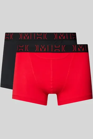 Hom Boxershorts mit elastischem Label-Bund im 2er-Pack in , Größe M