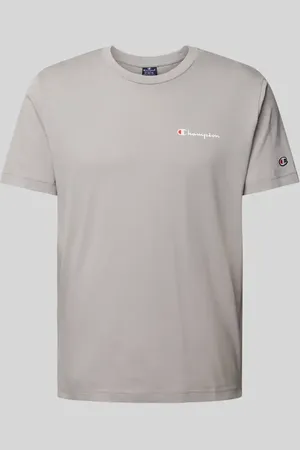 Champion T-Shirt mit Label-Print und Logo-Patch in , Größe XS