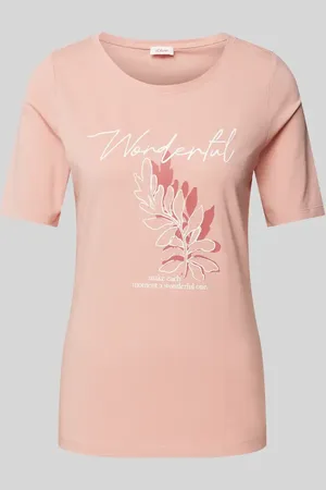 QS by s.Oliver T-Shirt mit Rundhalsausschnitt Modell 