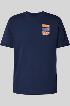 EA7 T-Shirt mit Label-Print in , Größe S