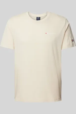 Champion T-Shirt mit Label-Print und Logo-Patch in , Größe XS