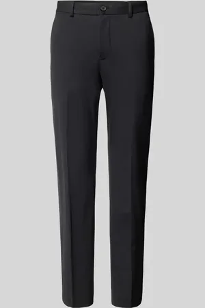 SELECTED Slim Fit Anzughose mit Bügelfalten Modell 
