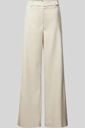 Stefanel Wide Leg Stoffhose mit hohem Bund in , Größe 40