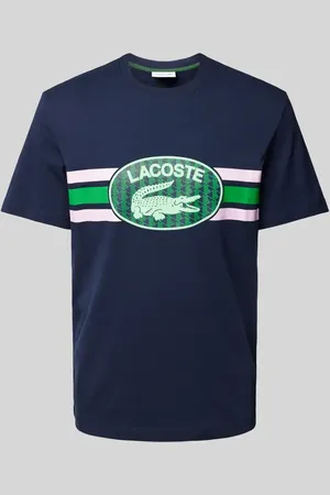 Lacoste T-Shirt mit Label-Print in , Größe M