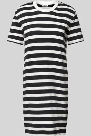 ESPRIT Jerseykleid mit Streifenmuster in , Größe S
