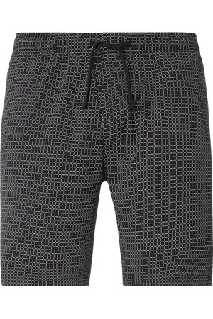 Schiesser Sweatshorts mit Karomuster Modell 