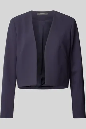 Comma, Blazer in unifarbenem Design in , Größe 44