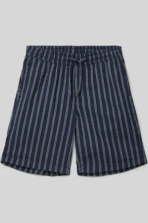 JACK & JONES Regular Fit Bermudas mit Streifenmuster Modell 