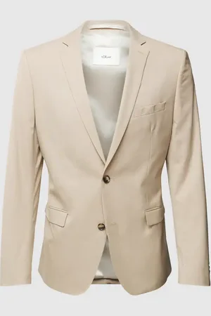 QS by s.Oliver Slim Fit 2-Knopf-Sakko mit Viskose-Anteil in , Größe 48