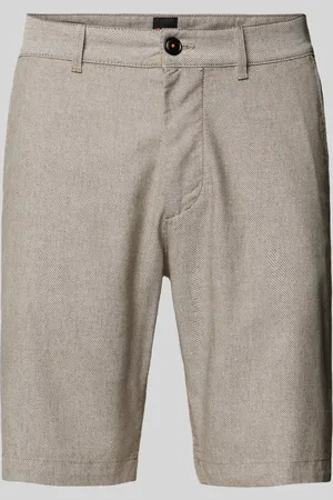 HUGO BOSS Slim Fit Bermudas mit Strukturmuster in , Größe 36