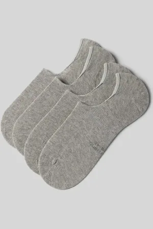 Camano Füßlinge im unifarbenen Design im 2er-Pack in , Größe 39-42