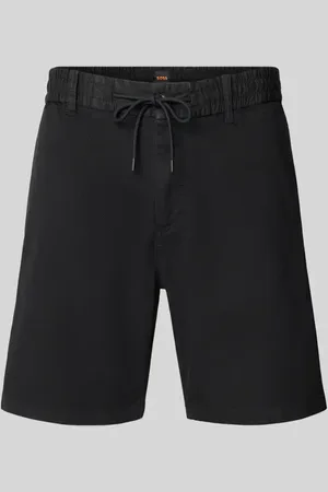 HUGO BOSS Bermudas mit elastischem Bund in , Größe 32