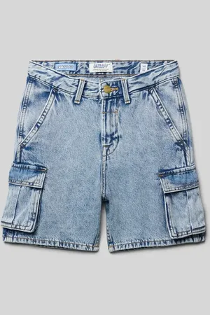 JACK & JONES Loose Fit Jeansshorts mit Cargotaschen Modell 