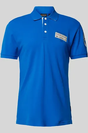 Napapijri Slim Fit Poloshirt mit Label-Patch Modell 