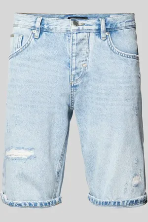 Antony Morato Slim Fit Jeansshorts im Destroyed-Look in , Größe 32
