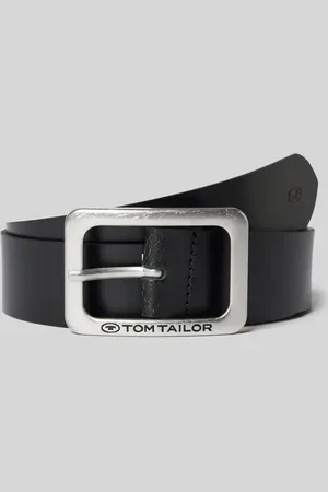 TOM TAILOR Ledergürtel in unifarbenem Design Modell 