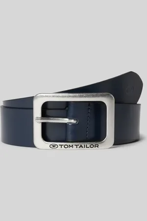 TOM TAILOR Ledergürtel in unifarbenem Design Modell 