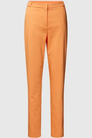 Comma, Slim Fit Stoffhose im unifarbenen Design in , Größe 34