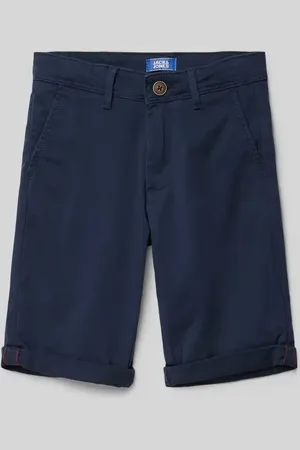 JACK & JONES Regular Fit Bermudas mit Label-Patch Modell 