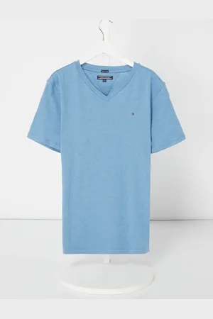 Tommy Hilfiger T-Shirt mit Logo-Stickerei in , Größe 10