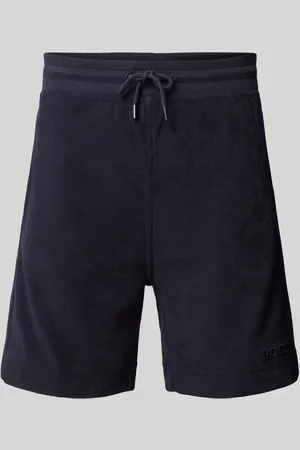 HUGO BOSS Shorts aus Frottee mit elastischem Bund in , Größe M
