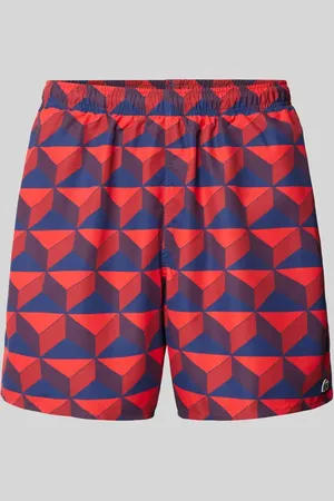 Lacoste Shorts mit Allover-Muster in , Größe XL