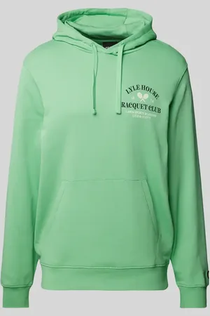 Lyle & Scott Hoodie mit Statement-Label-Print in , Größe S