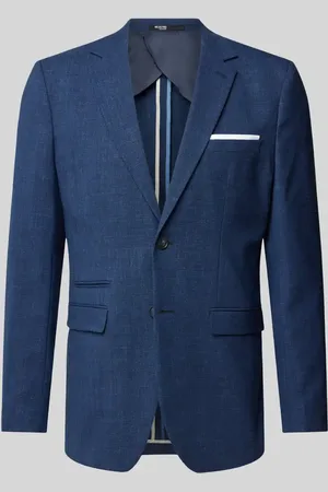 SELECTED Slim Fit 2-Knopf-Sakko mit Pattentaschen Modell 