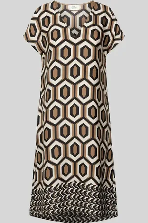 ROBE LÉGÈRE Knielanges Kleid mit grafischem Muster in , Größe 38