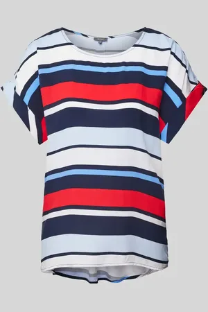 Montego T-Shirt mit Streifenmuster in , Größe 42