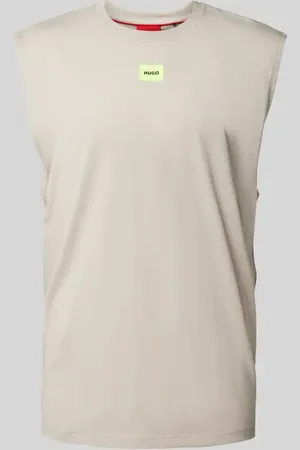 HUGO BOSS Tanktop mit Label-Patch Modell 