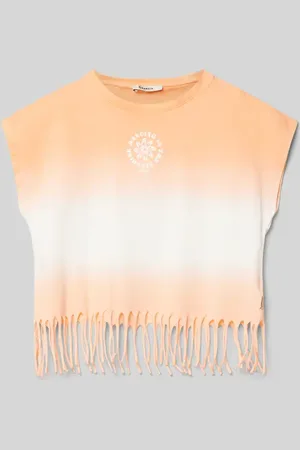 Garcia T-Shirt mit ausgefranstem Saum in , Größe 152