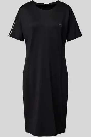 Liu Jo Knielanges Kleid mit Ziersteinbesatz in , Größe XS