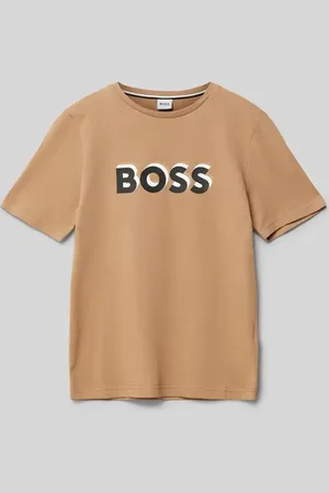 HUGO BOSS T-Shirt mit Label-Print in , Größe 152