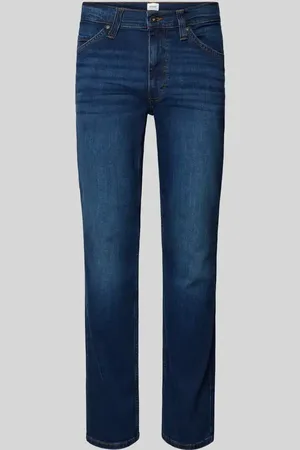 Mustang Straight Fit Jeans mit Label-Patch Modell 