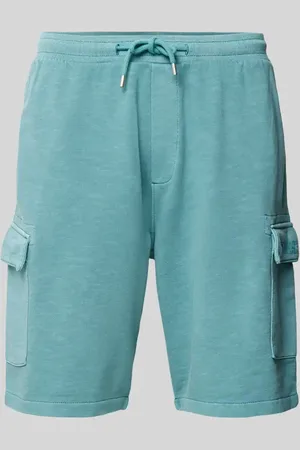QS by s.Oliver Regular Fit Sweatshorts mit Cargotaschen in , Größe M