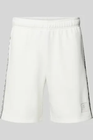Champion Tapered Fit Sweatshorts mit Label-Print in , Größe XS