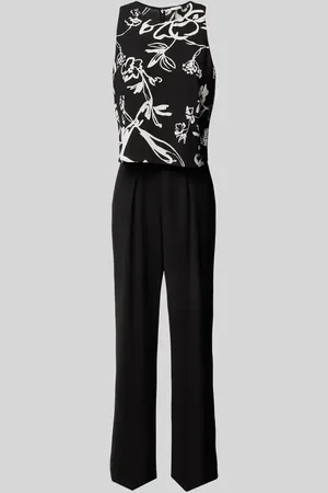 QS by s.Oliver Jumpsuit mit Rundhalsausschnitt in , Größe 38