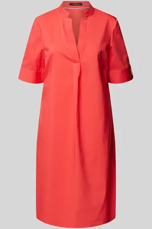 Comma, Knielanges Kleid mit Tunikakragen in , Größe 36