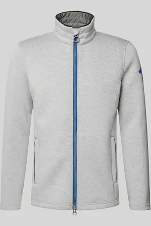 Wellensteyn Sweatjacke mit Logo-Stitching Modell 