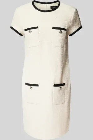 Ralph Lauren Minikleid mit Strukturmuster Modell 
