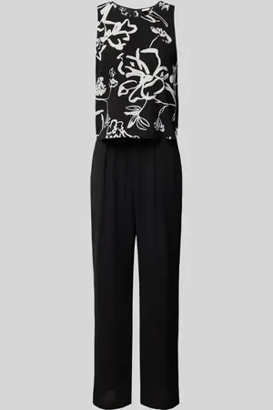 QS by s.Oliver Jumpsuit mit floralem Muster in , Größe 34