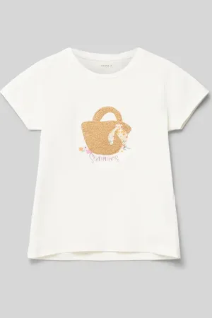 NAME IT T-Shirt mit Motiv-Stitching Modell 