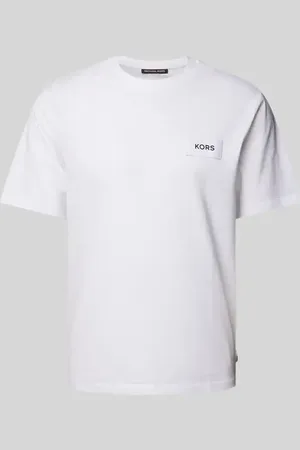 Michael Kors T-Shirt mit Label-Patch in , Größe S