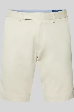 Ralph Lauren Slim Stretch Fit Shorts im unifarbenen Design in , Größe 40